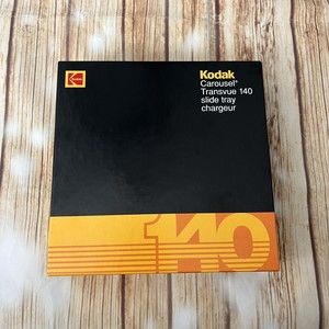 Vintage Kodak Carousel Transvue 140 Slide Tray Chargeur NEW In the Box